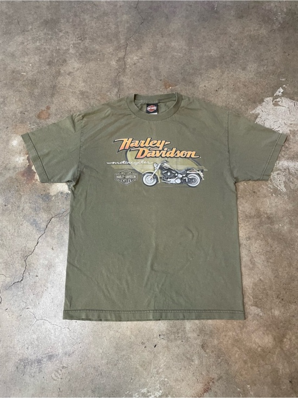 Y2K Harley Davidson Graphic T-Shirt
